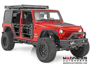Jeep Wrangler JK Hood Louver - Powder Coated